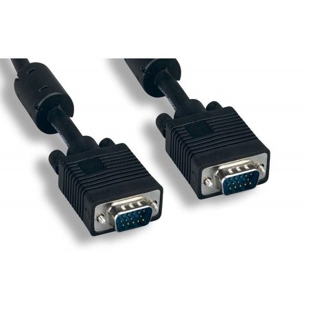 UNIRISE USA 15Ft Standard Monitor Cable Svga Hd15 Male - Svga Hd15 Male w/ SVGA-MM-15F